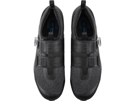 Shimano IC5 Mens Synthetic BOA L6 Dial Bike Cycling Shoes - Black - Size 43