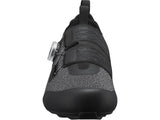 Shimano IC5 Mens Synthetic BOA L6 Dial Bike Cycling Shoes - Black - Size 43