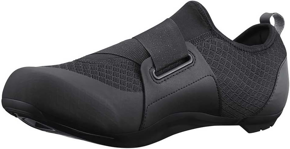 Shimano IC 100 SPD & SPD-SL Unisex Strap Cycling Shoes - Black - EU 43
