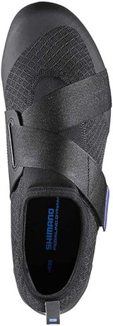 Shimano IC 100 SPD & SPD-SL Unisex Strap Cycling Shoes - Black - EU 43