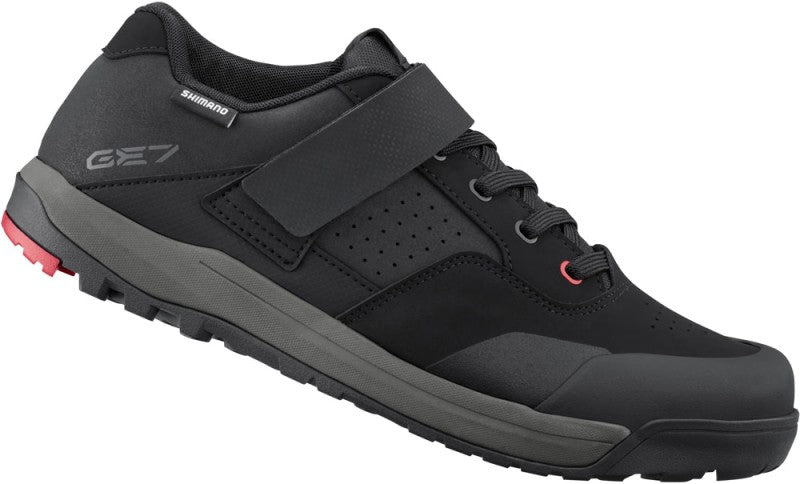 Shimano GE700 Men's MTB Gravity Enduro Training Cycling Shoes - Black EU 43