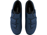 Shimano RC102 Men's Synthetic Straps Road Bike Cycling Shoes Navy - Size 41