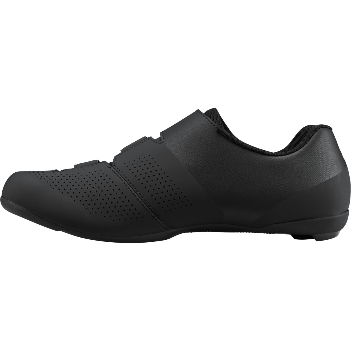 Shimano RC102 Synthetic Unisex Velcro Road Cycling Shoes Size 41 EU - Black