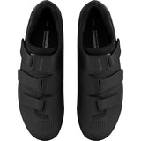 Shimano RC102 Synthetic Unisex Velcro Road Cycling Shoes Size 41 EU - Black