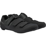 Shimano RC102 Synthetic Unisex Velcro Road Cycling Shoes Size 41 EU - Black
