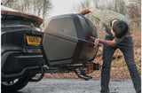 Halfords Advanced Modular Rear Box 340L Towbar Car Carrier Storage - Grey