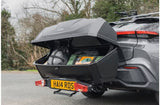 Halfords Advanced Modular Rear Box 340L Towbar Car Carrier Storage - Grey