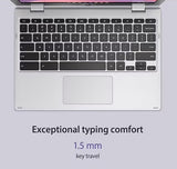 ASUS CX1 Chromebook Intel Celeron 4GB RAM 64GB eMMC 11.6” Laptop - Silver