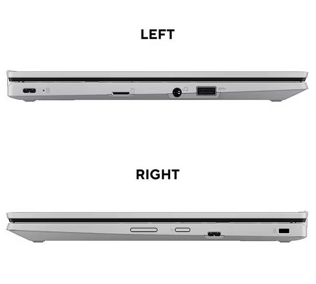 ASUS CX1 Chromebook Intel Celeron 4GB RAM 64GB eMMC 11.6” Laptop - Silver