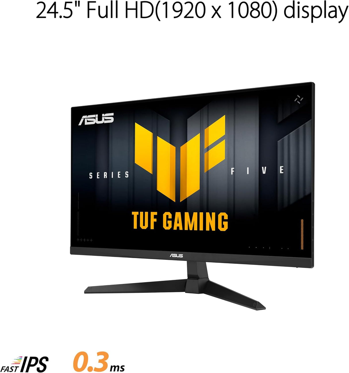 ASUS TUF VG259Q5A 24.5" Fast IPS Full HD 200Hz 0.3ms Gaming Monitor - Black