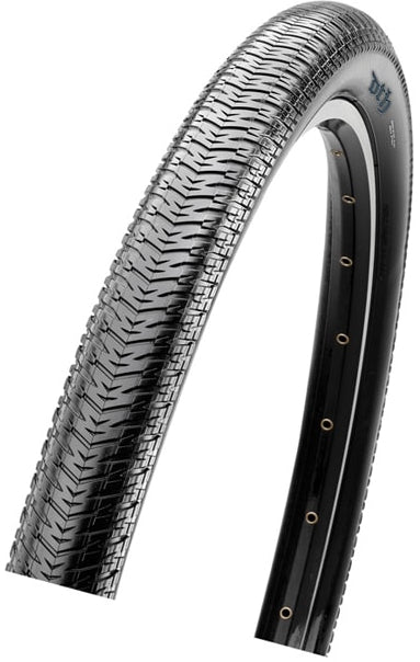 Maxxis DTH 20 x 1.75 Folding Tyre 120 TPI EXO BMX MTB Dual Bike Tyre - Black