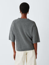 Marella Franz Cable Knit Wool Cashmere Blend Women's Jumper - UK S - Ivory