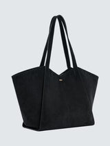 JW PEI Kiana Faux Leather Magnetic Closure Handbag Large Tote Bag - Black