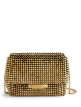 NEW Ted Baker Gliters Crystal Embellished Party Clutch Cross Body Bag - Gold