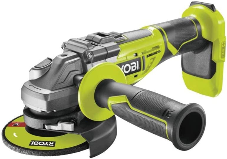 Ryobi R18AG7-0 18V ONE+ Cordless Brushless Angle Grinder (Tool Only) - Kazoop 