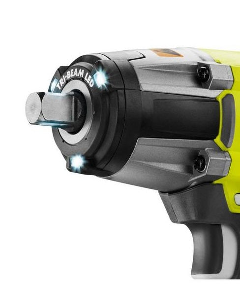 Ryobi 18V ONE+ Cordless 3 Speed Impact Wrench Starter Kit (1x2.0Ah) - Green - Kazoop 