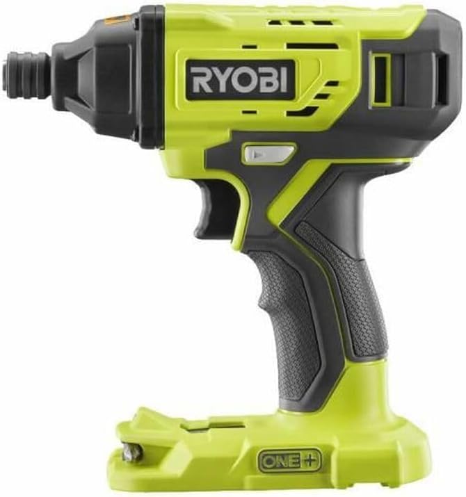 Ryobi ONE+ R18ID2-0 18V Cordless Impact Driver 1/4in Hex Body Bare Tool Green