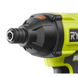 Ryobi ONE+ R18ID2-0 18V Cordless Impact Driver 1/4in Hex Body Bare Tool Green