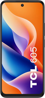 TCL 605 4G 6.7'' Smartphone 4GB RAM 128GB Unlocked Dual SIM-Free - Black B+