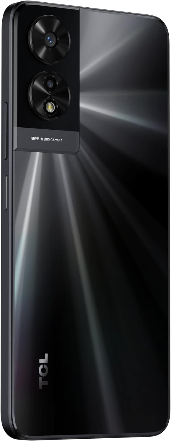 TCL 505 128GB 4G SIM-Free 6.7" Smartphone Dual-SIM Unlocked - Space Grey
