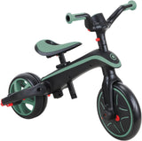Globber 4-in-1 Explorer Foldable Trike with Adjustable Canopy 10M-5Yrs Green - Kazoop 