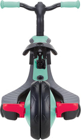 Globber 4-in-1 Explorer Toddler Trike/Balance Bike with Parent Handle - Mint