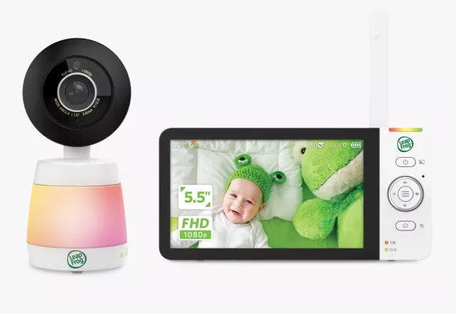 LeapFrog LF2936FHD 5.5" 1080p Full HD Touchscreen Wi-Fi Smart Baby Monitor - Kazoop 