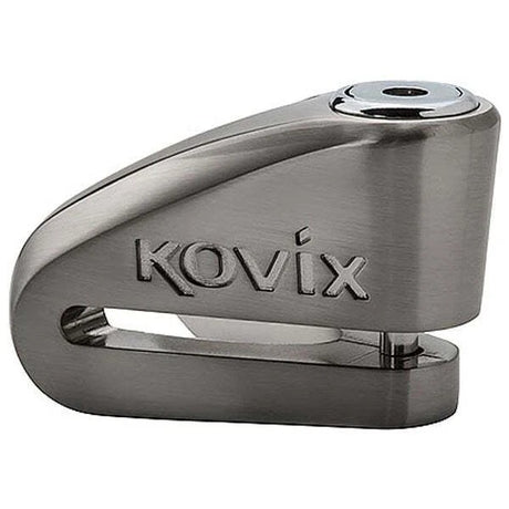 Kovix KVZ2 Motorcycle Motorbike Disc Lock Brushed With 14mm Pin - Metal Grey