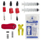 Clarks SHI-BLEED Shimano Hydraulic Disc Brake Bleed Kit Lock Syringes White