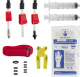 Clarks SHI-BLEED Shimano Hydraulic Disc Brake Bleed Kit Lock Syringes White