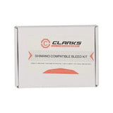 Clarks SHI-BLEED Shimano Hydraulic Disc Brake Bleed Kit Lock Syringes White