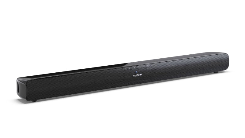 Sharp HT-SB100K 2.0 75W Soundbar with HDMI & Aux & Bluetooth 5.1 - Black