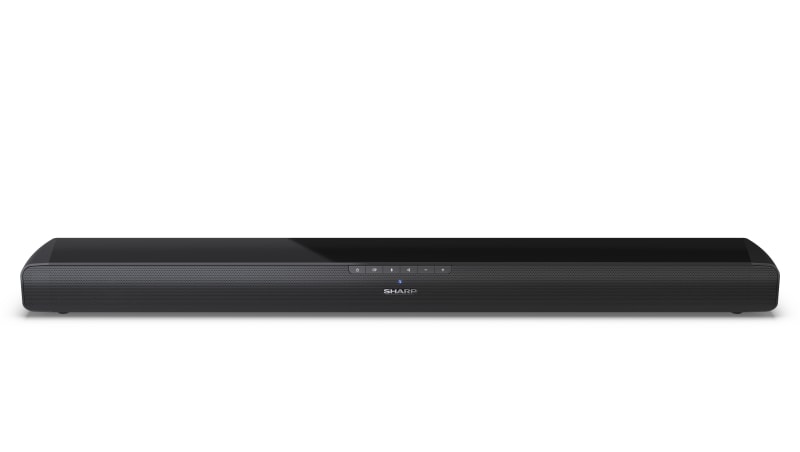 Sharp HT-SB100K 2.0 75W Soundbar with HDMI & Aux & Bluetooth 5.1 - Black