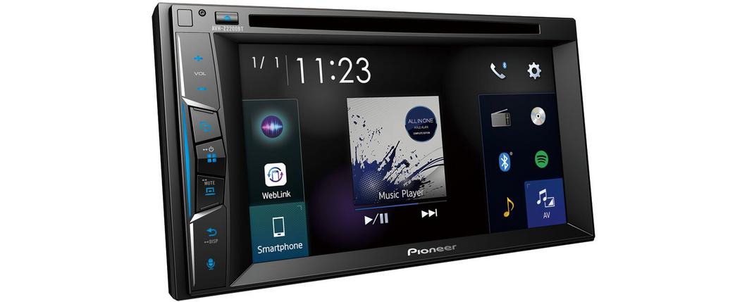 Pioneer AVH-Z2200BT Multimedia Car Radio 6.2" Bluetooth - Black