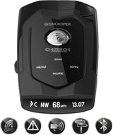 Snooper 4Zero Elite BT GPS Bluetooth Radar Laser Camera Detector - Black