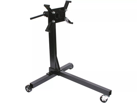 SIP 750lbs/340kg Heavy-Duty Compact Adjustable 360° Engine Stand - Black