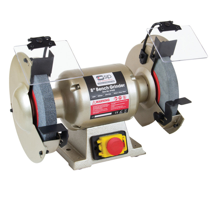 SIP 07628 8" Professional Bench Grinder 230V 550kW 2850rpm