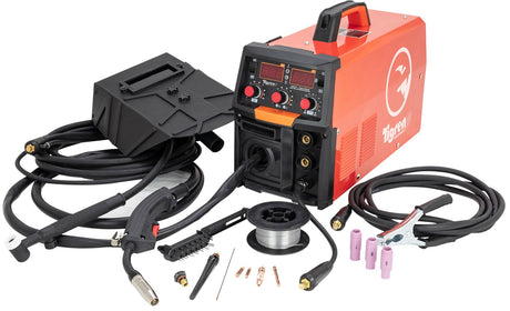 Tigren TGN150MAT MIG/ARC/TIG 30A/150A 4 in 1 Variable Output Inverter Welder - Kazoop 