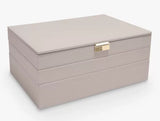 Stackers Supersize Large Jewellery Organiser Box Set of 3 - Taupe - Kazoop 