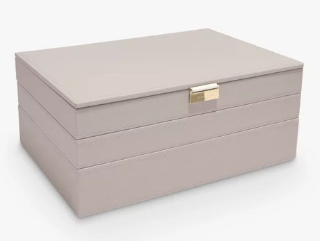 Stackers Supersize Large Jewellery Organiser Box Set of 3 - Taupe - Kazoop 