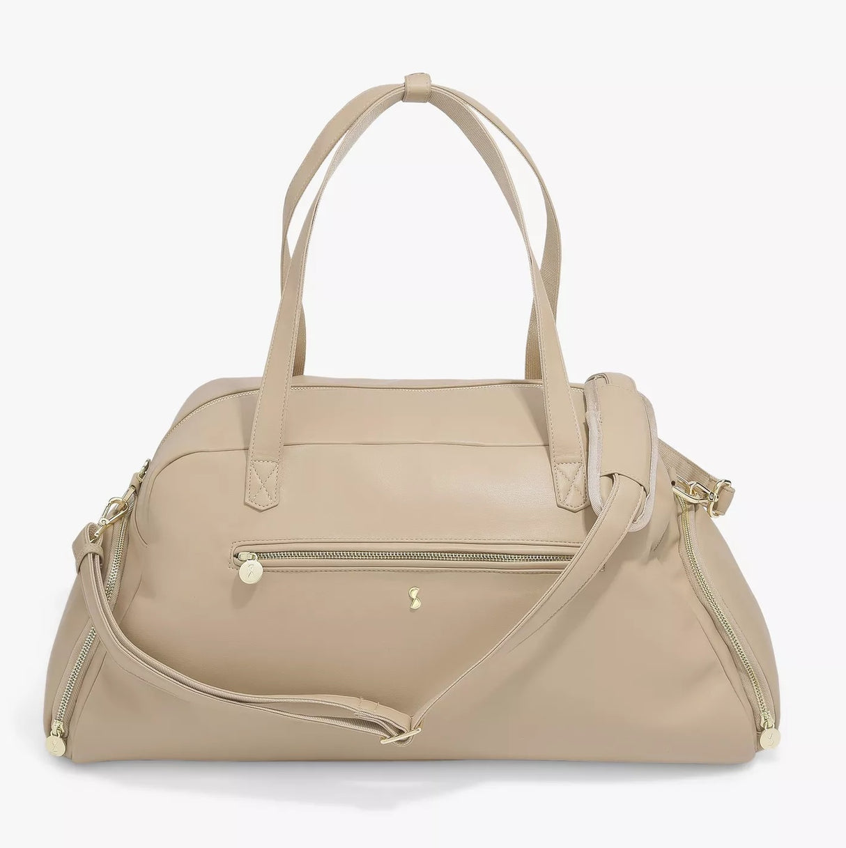 Stackers Women's Large Gym Holdall Hand Luggage Bag 29 x 57 x 25.5cm - Camel