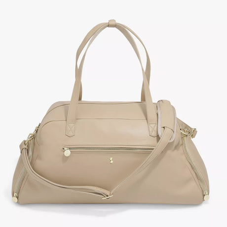 Stackers Women's Large Gym Holdall Hand Luggage Bag 29 x 57 x 25.5cm - Camel