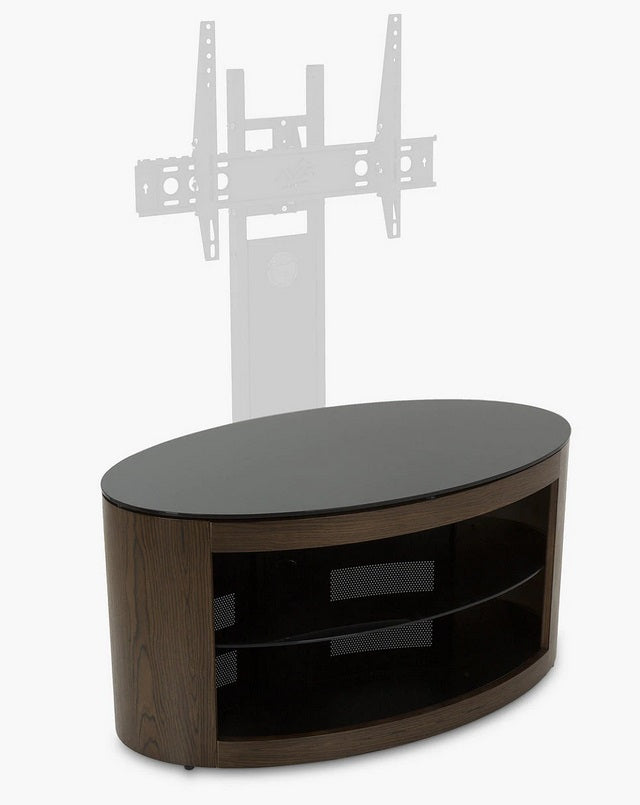 AVF Affinity Premium Buckingham 800 TV Stand For TVs Up To 40" - Walnut
