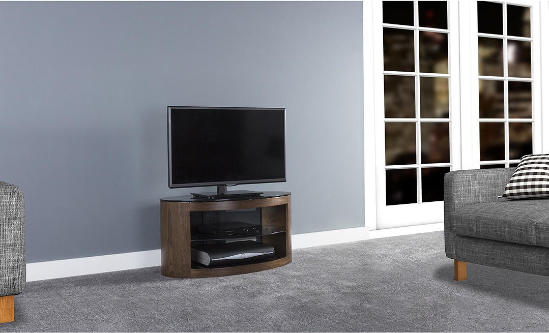 AVF Affinity Premium Buckingham 800 TV Stand For TVs Up To 40" - Walnut