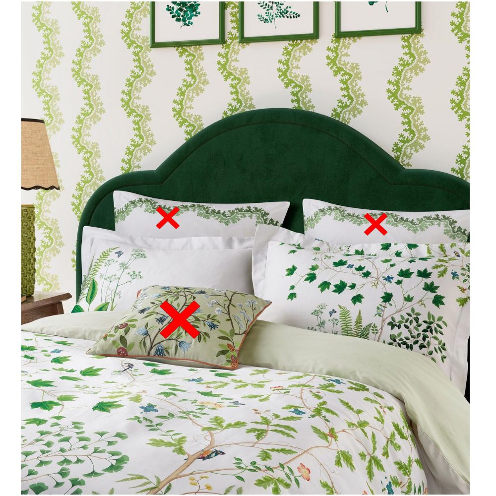 Sanderson Sycamore and Oak Cotton King Duvet Cover Set Multi L220 x W230cm