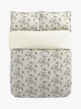 Bedeck of Belfast Arianne Charcoal Grey Cotton Duvet Cover Set - King Size