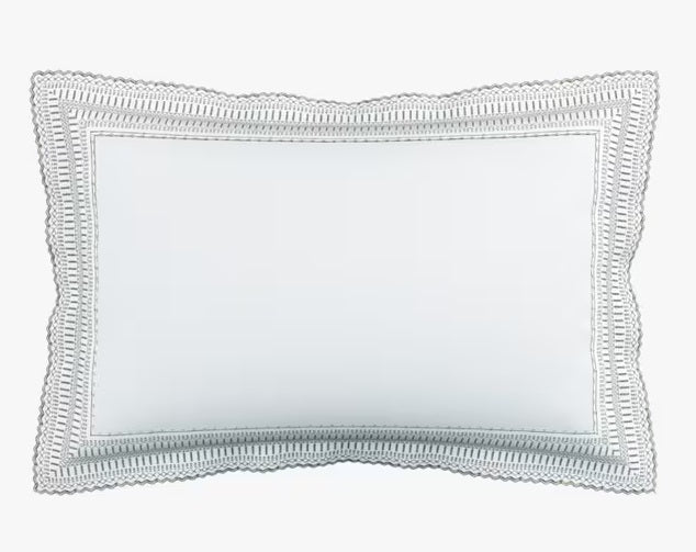 Bedeck of Belfast Astrid Cotton Percale Super King Duvet Cover Set - White