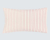 Burleigh x Bedeck Asiatic Cotton Percale Duvet Cover Set - Mid Pink - King