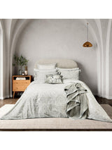Bedeck of Belfast Amalia 220TC Cotton Double Duvet Cover Set - White Multi