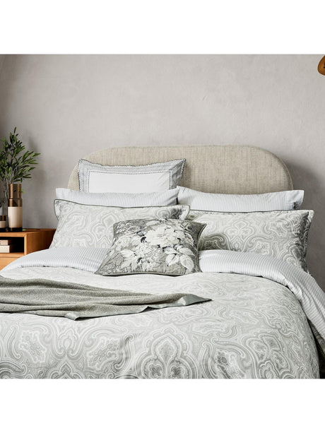 Bedeck of Belfast Amalia 220TC Cotton Double Duvet Cover Set - White Multi